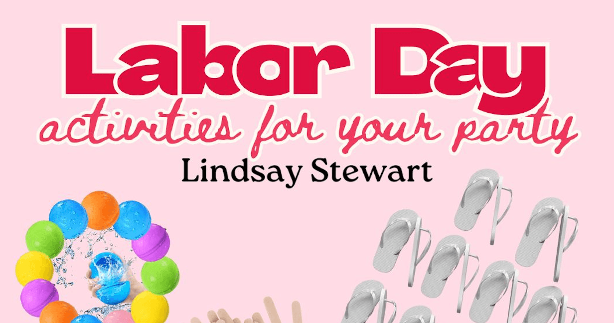 activities for your labor day weekend party